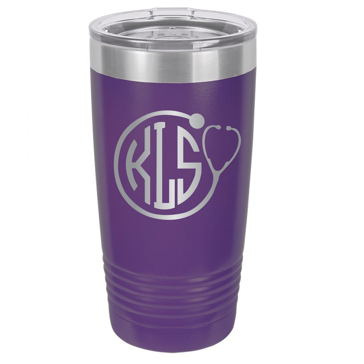 Nurse Monogrammed Tumbler – The Mark-It Shop