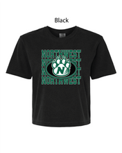 Load image into Gallery viewer, NWMSU Women's Comfort Color Crop Top