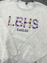Load image into Gallery viewer, Bishop LeBlond High School Embroidered Floral Crewneck