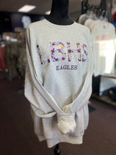 Load image into Gallery viewer, Bishop LeBlond High School Embroidered Floral Crewneck