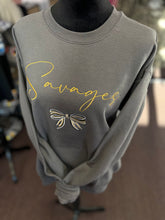Load image into Gallery viewer, Savannah Savages Embroidered Bow Crewneck