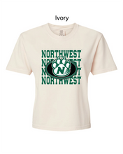 Load image into Gallery viewer, NWMSU Women's Comfort Color Crop Top