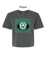 Load image into Gallery viewer, NWMSU Women's Comfort Color Crop Top