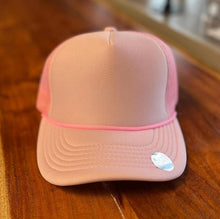 Load image into Gallery viewer, Highly Favored Embroidered Foam Trucker Hat