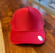 Load image into Gallery viewer, Highly Favored Embroidered Foam Trucker Hat