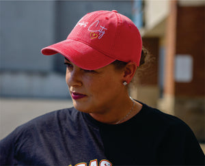 Red Kansas City Adjustable Hat