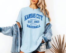 Load image into Gallery viewer, Kansas City Baseball Comfort Colors Tee