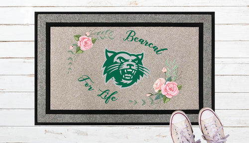 Bearcat For Life Door Mat