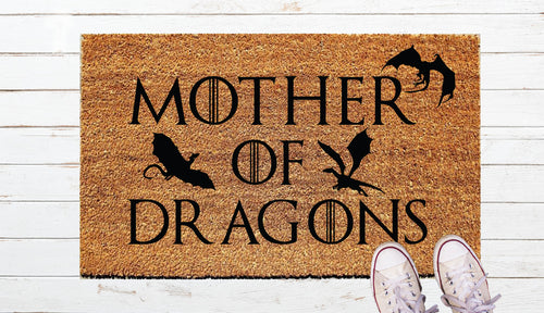Mother of Dragons Door Mat