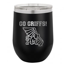 Load image into Gallery viewer, Go Griffs Wine Tumbler