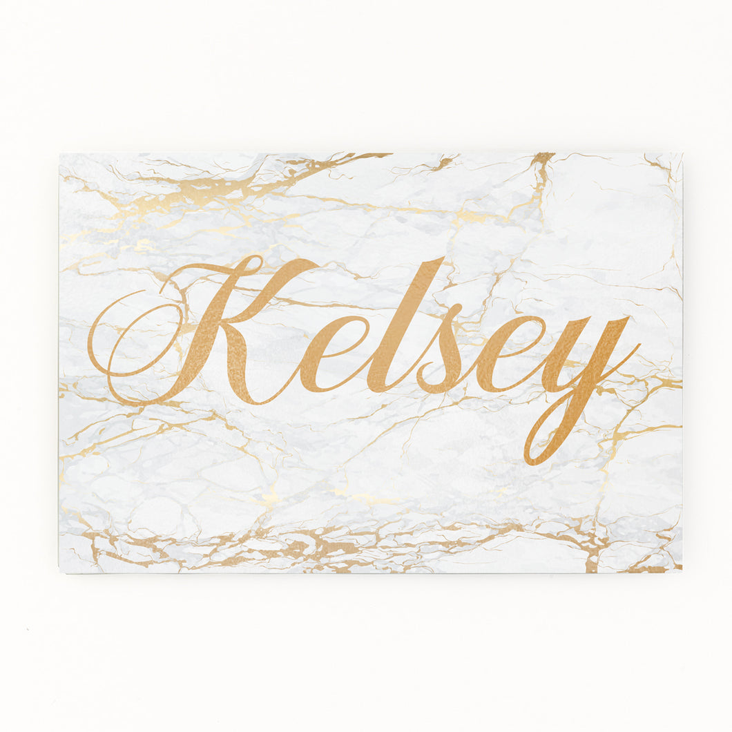 Gold Marble Glass cutting board