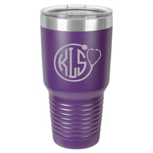 Load image into Gallery viewer, Nurse Monogrammed Tumbler