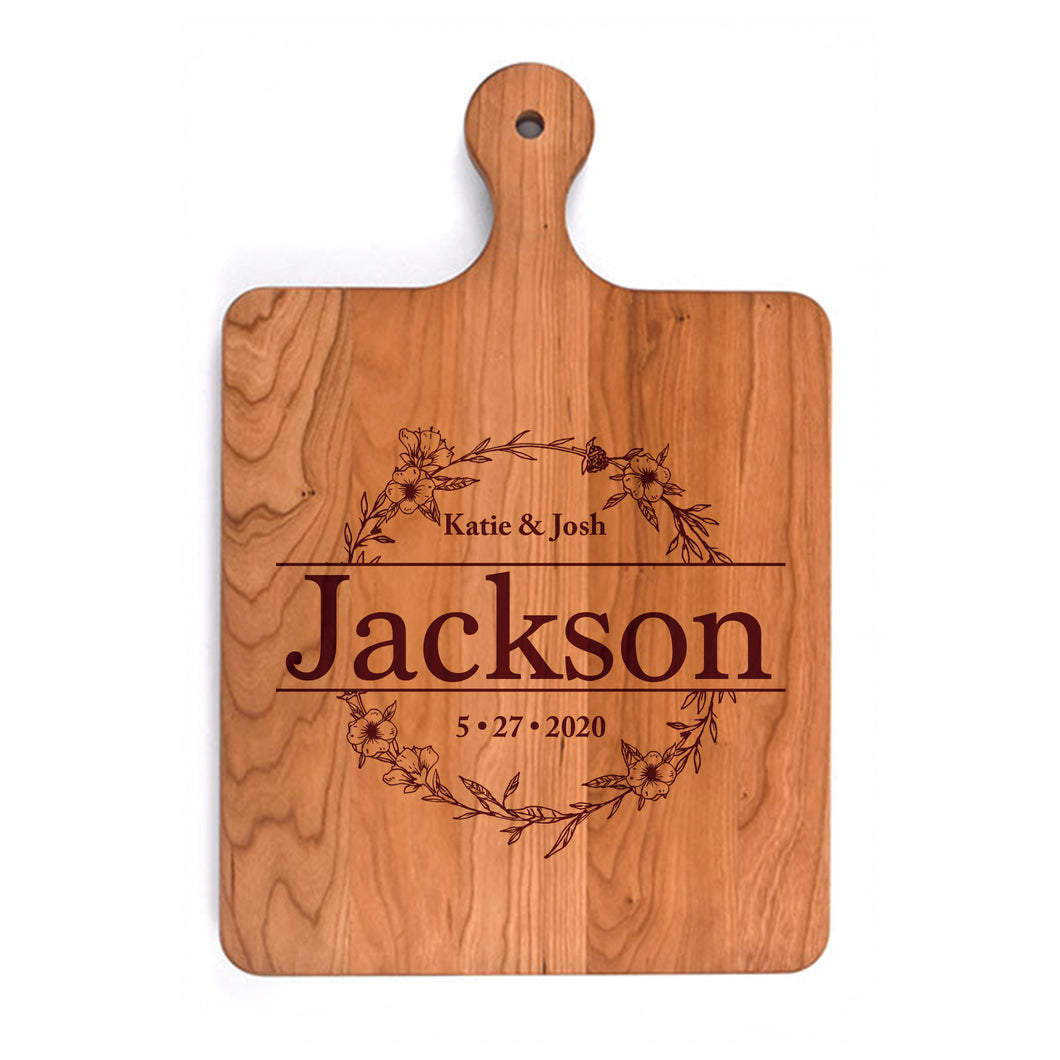 Rounded Handled Cutting Board