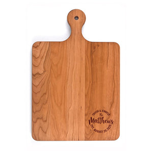 Rounded Handled Cutting Board