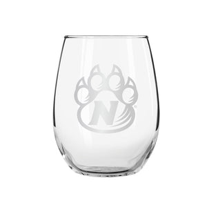 Northwest Missouri State Stemless Wine Glass