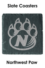 Load image into Gallery viewer, Northwest Paw Set of 4 Slate Coasters